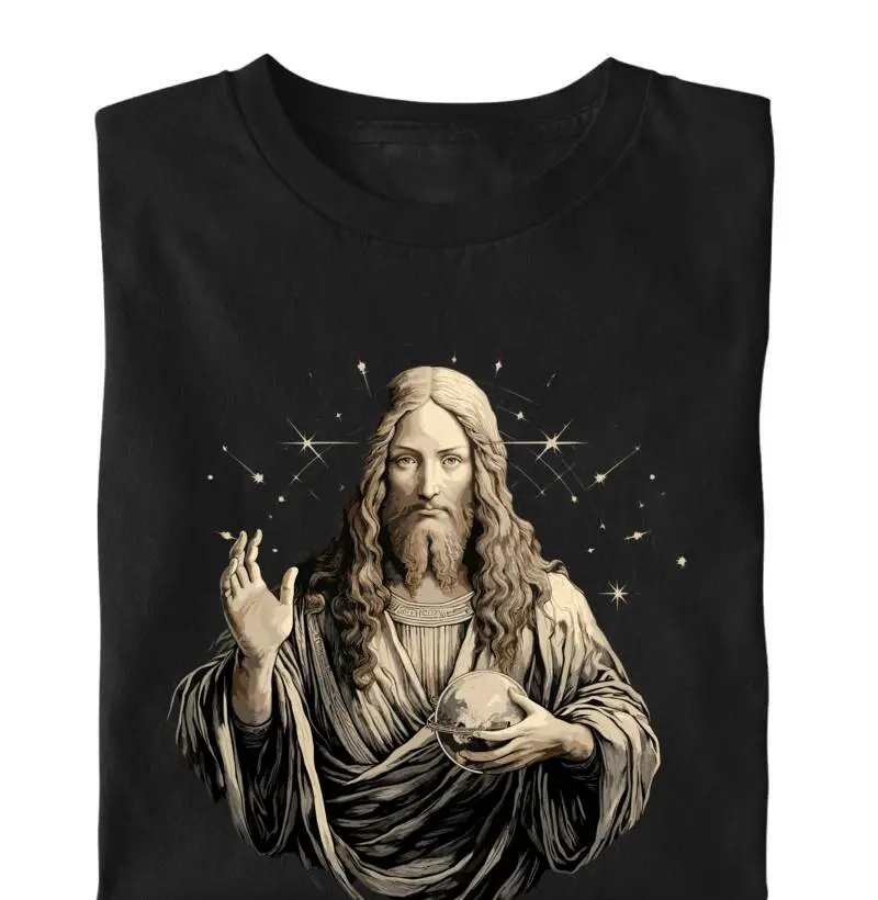 Camiseta O Universo de Salvator Mundi