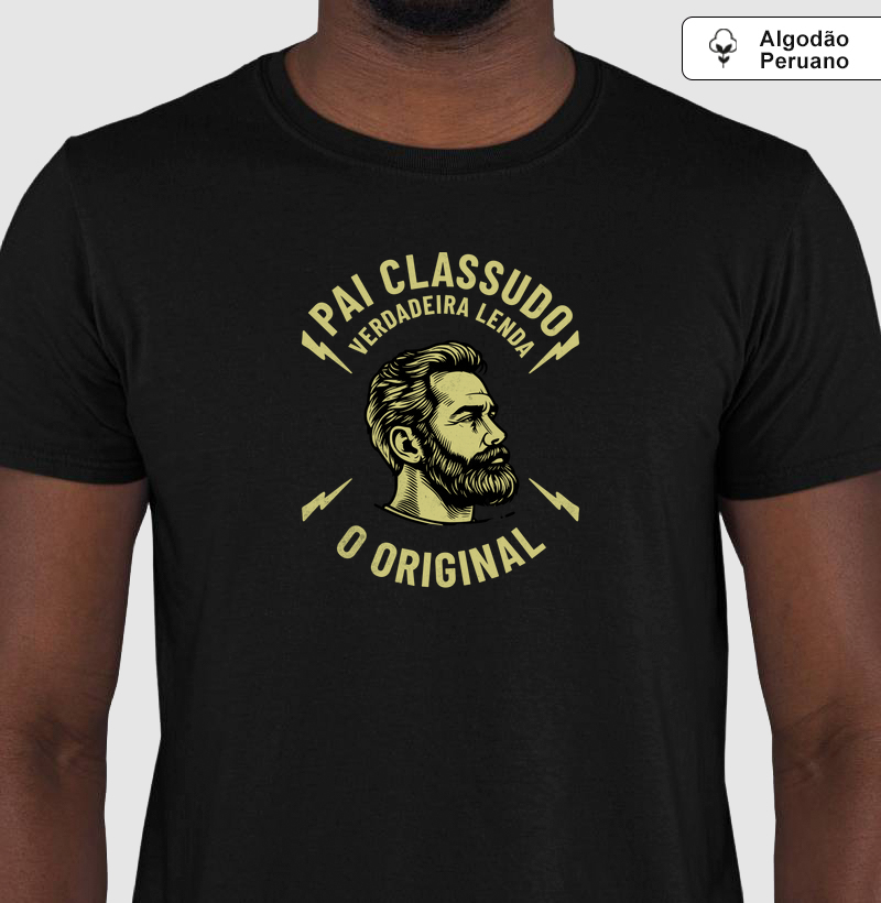Camiseta Agodão Peruano Classudo