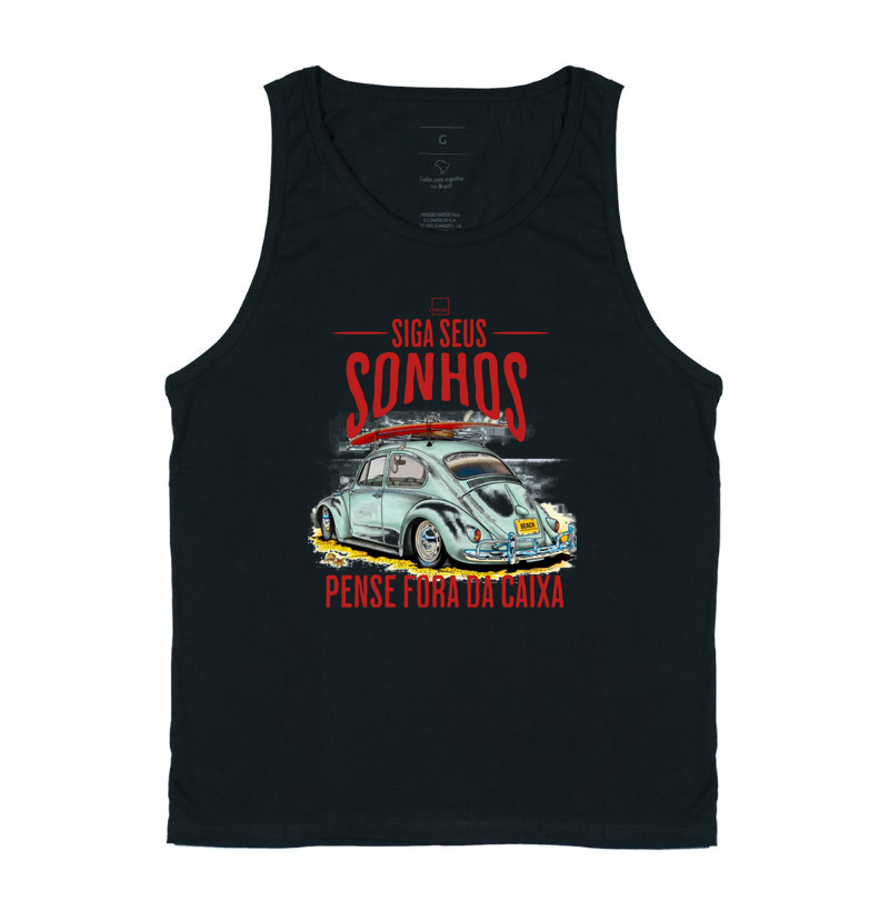 Camiseta Outside Siga seus sonhos
