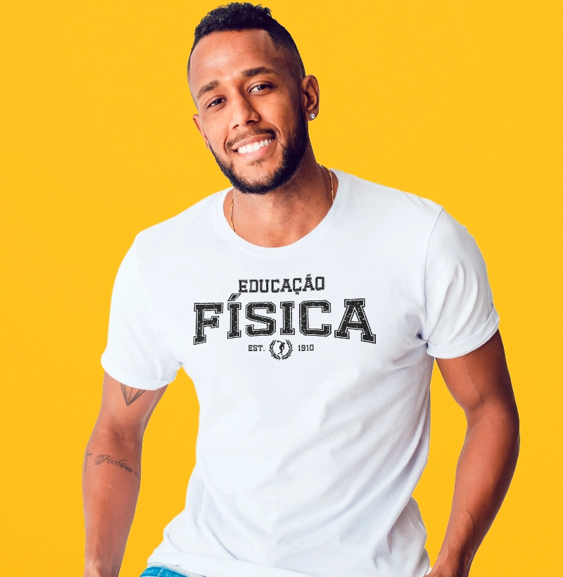 Camiseta Educação Física Premium Est. 1910 - masculina