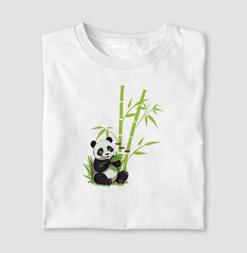 Panda se alimentando
