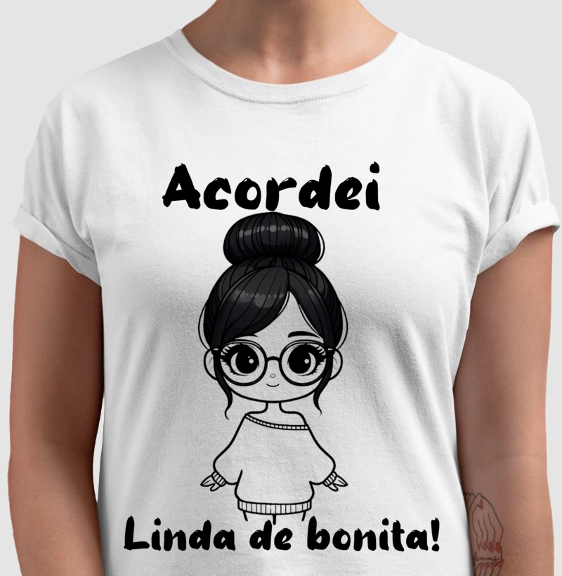 Camiseta Linda de bonita!