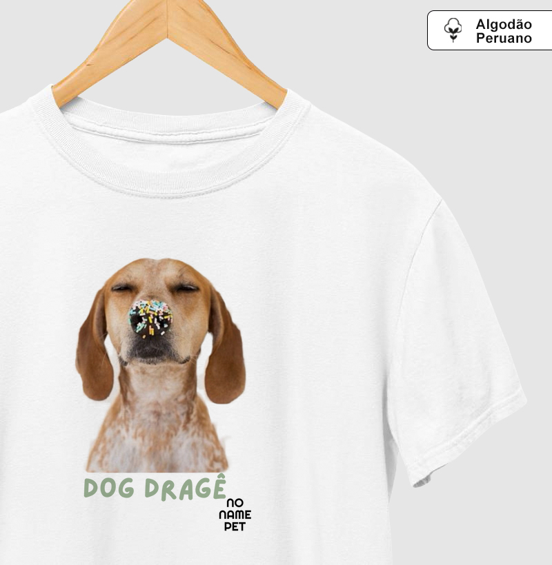 Camiseta Dog Dragê