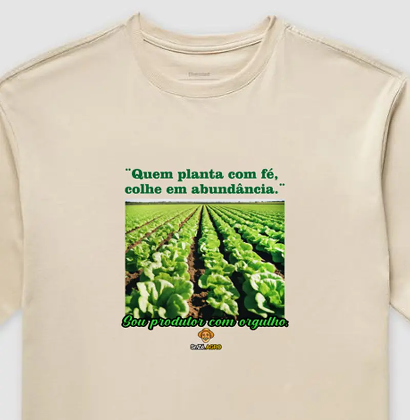 Quem Planta com Fé, colhe em Abundância. (Foto)