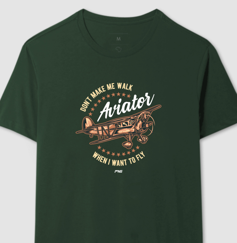 Camiseta Aviador