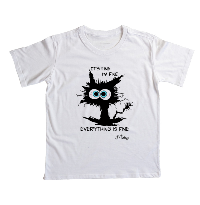 Camiseta Miau It´s Fine