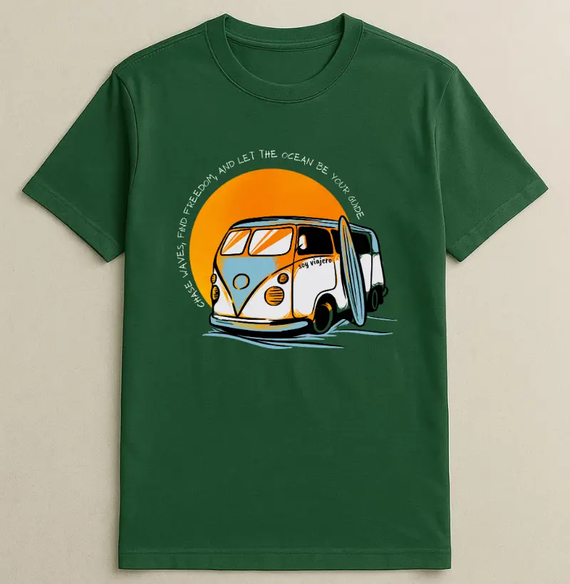 Camiseta Algodão Combie e Praia