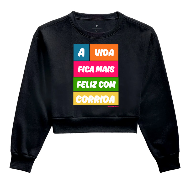 A VIDA FICA MAIS FELIZ COM CORRIDA!