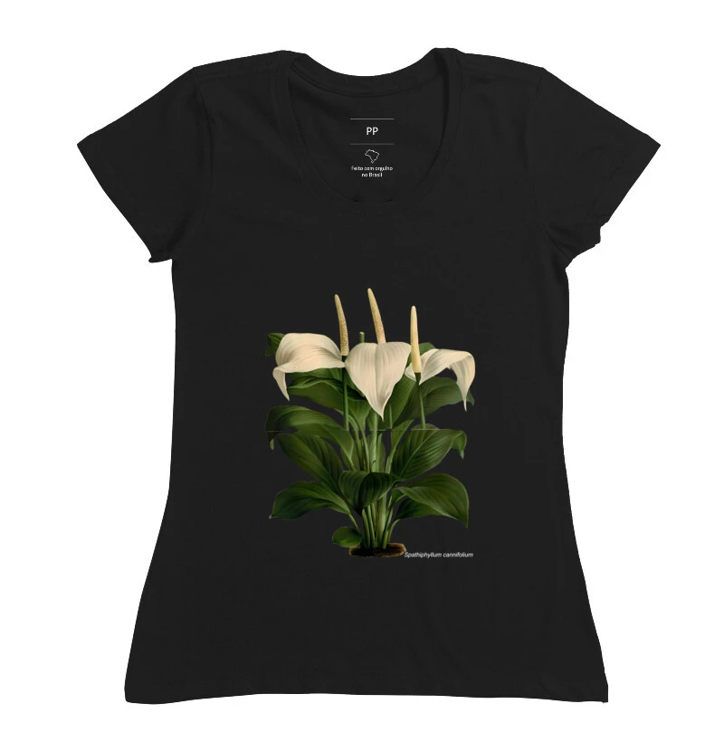 Spathiphyllum ( Lirio ) t-shirt