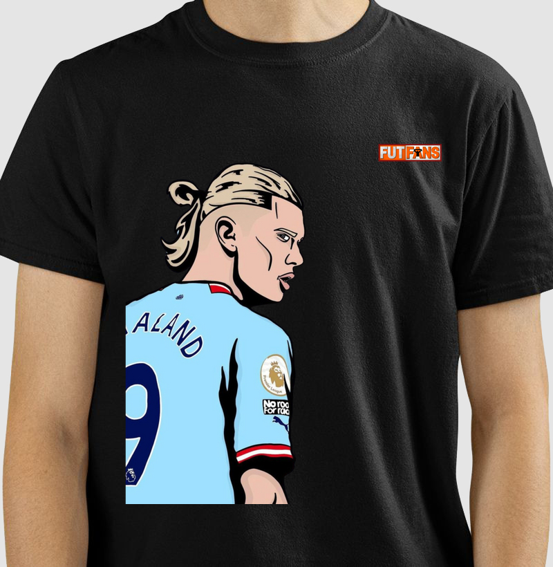 Haaland: A Máquina de Gols do City - Camiseta Exclusiva