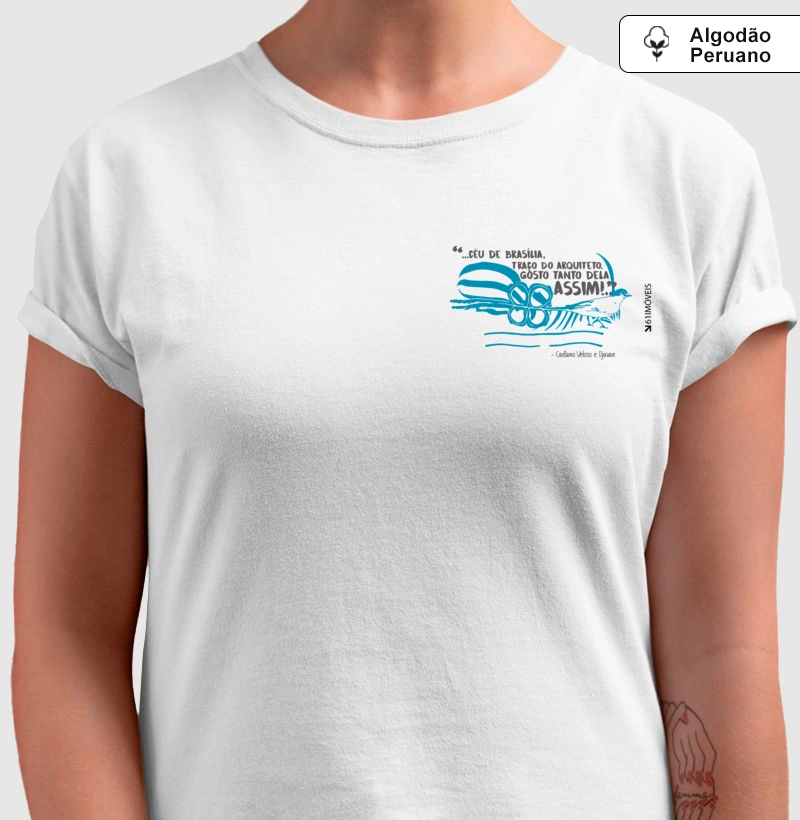 Camiseta '' Céu de Brasília ''