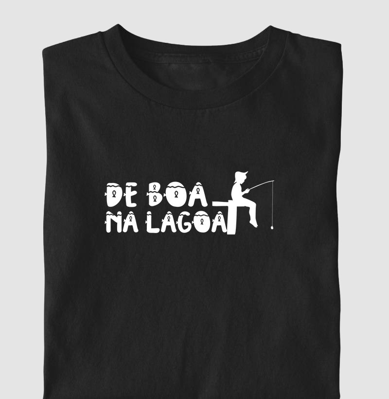 De boa Na lagoa