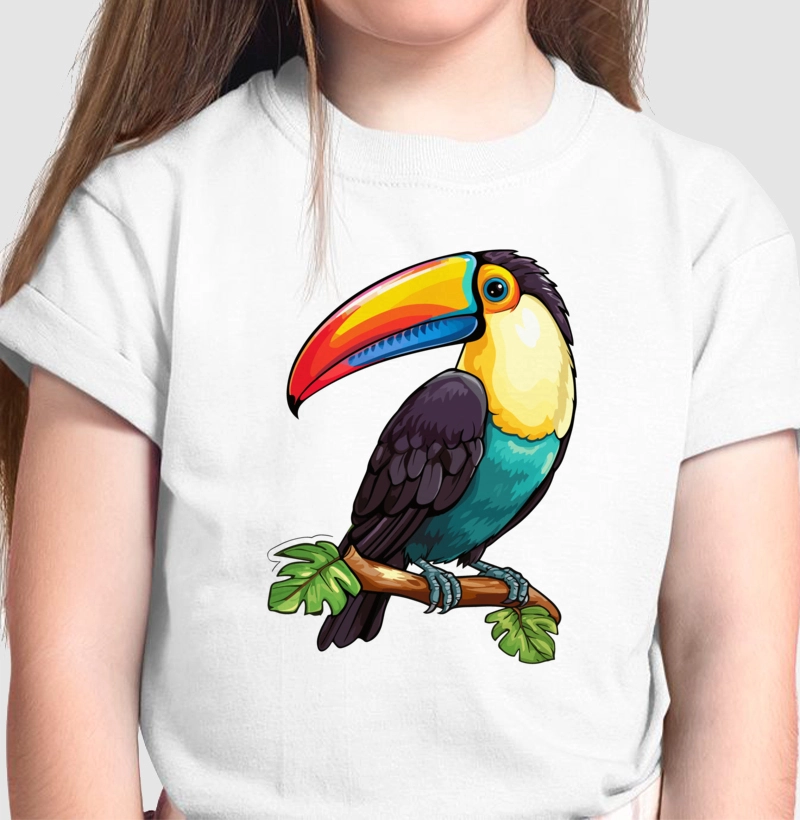 Tucano de bico arco-íris Infantil