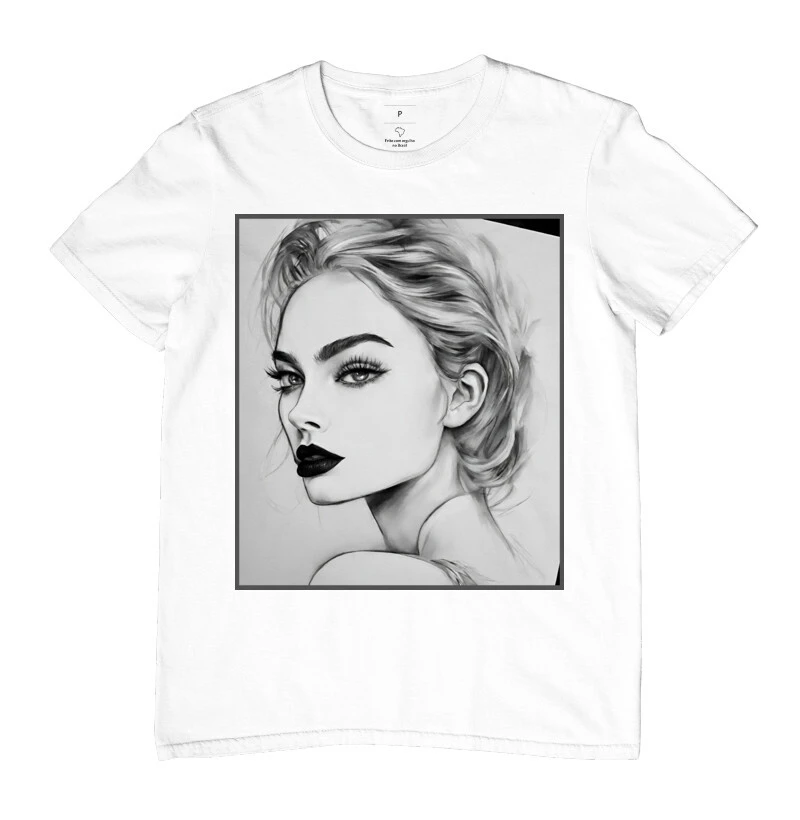 Camiseta Reserva Ink - Bela Mulher em Close