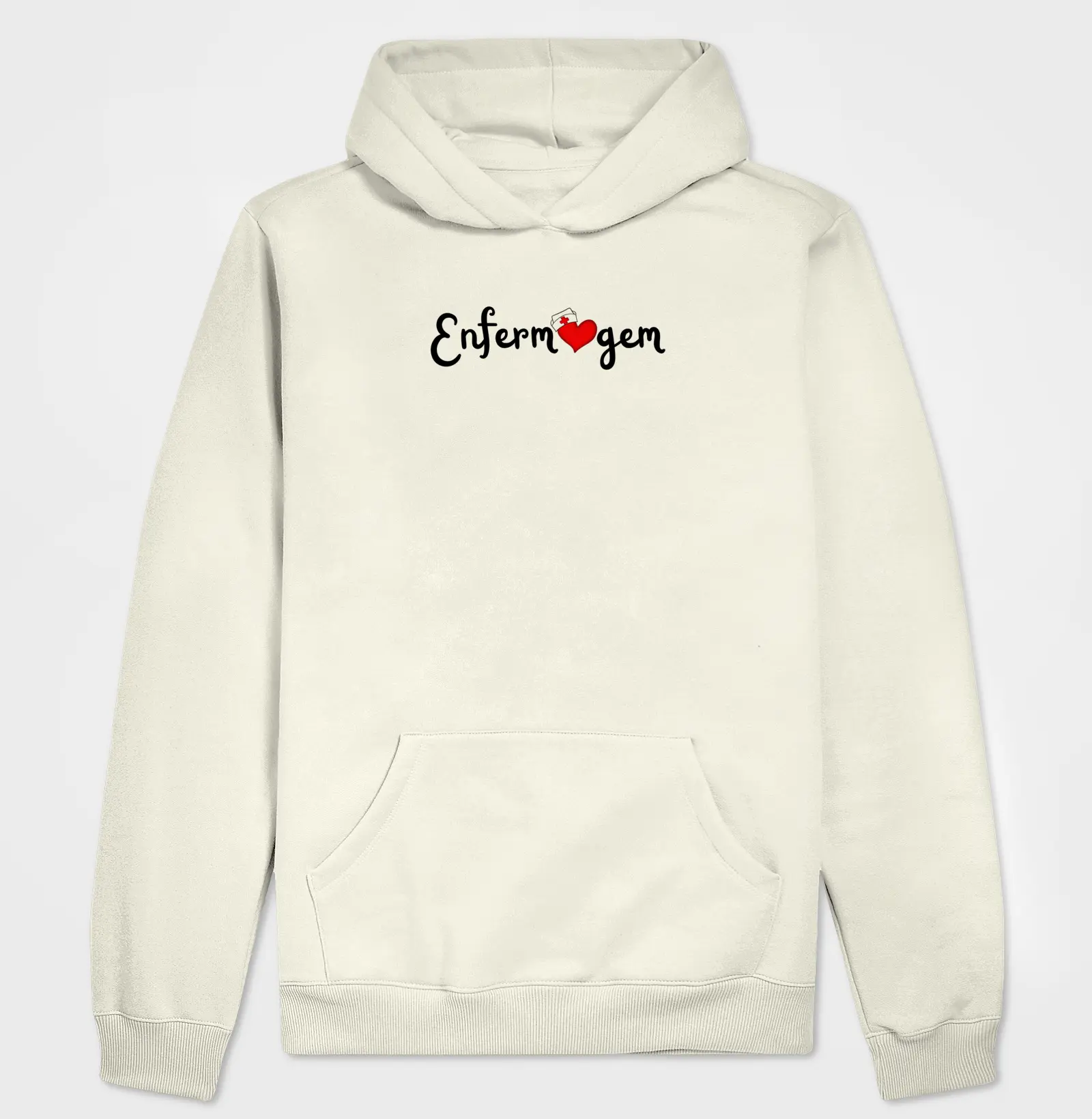 Hoodie Slim 'Enfermagem'