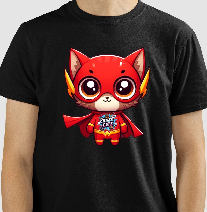 Gato Fantasiado de Herói 6