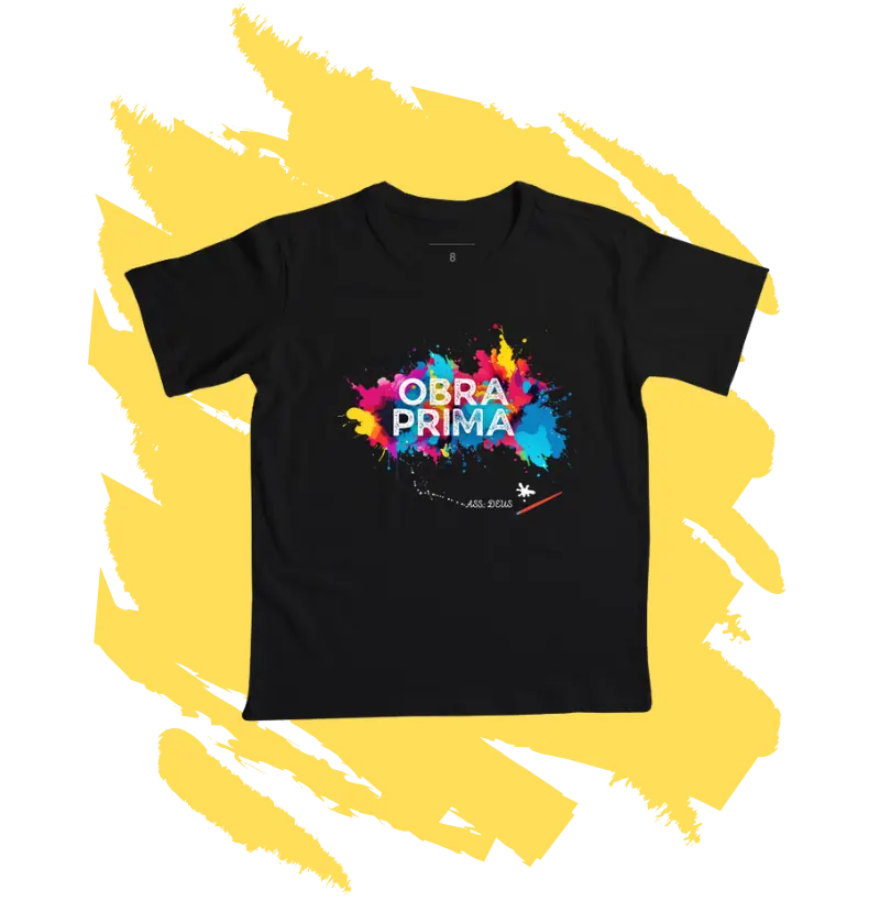 Camiseta Cristã - Obra Prima INFA