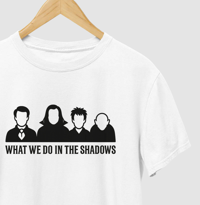 What We Do In The Shadows – Estampa Minimalista