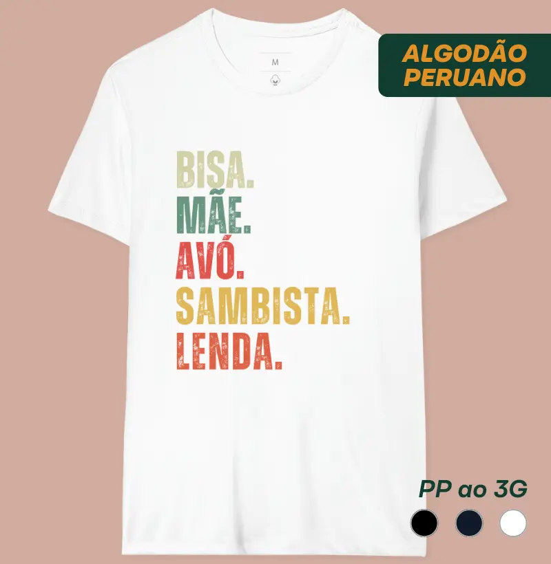 BISA. MÃE.AVÓ.SAMBISTA.LENDA