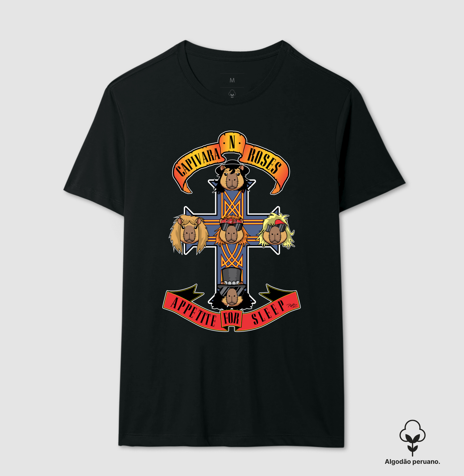 Camiseta Capivara N Roses