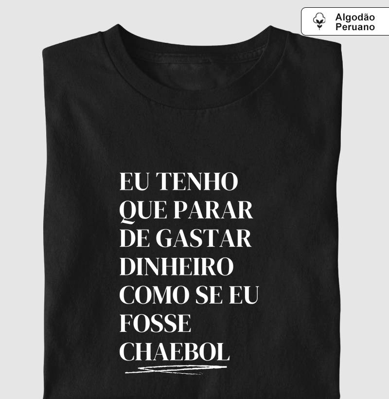 Eu tenho que parar de gastar dinheiro como se eu fosse Chaebol - Dorama