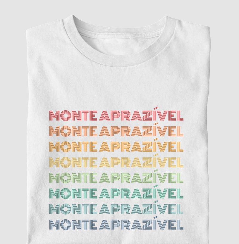 Monte Aprazível Letreiro Retrô