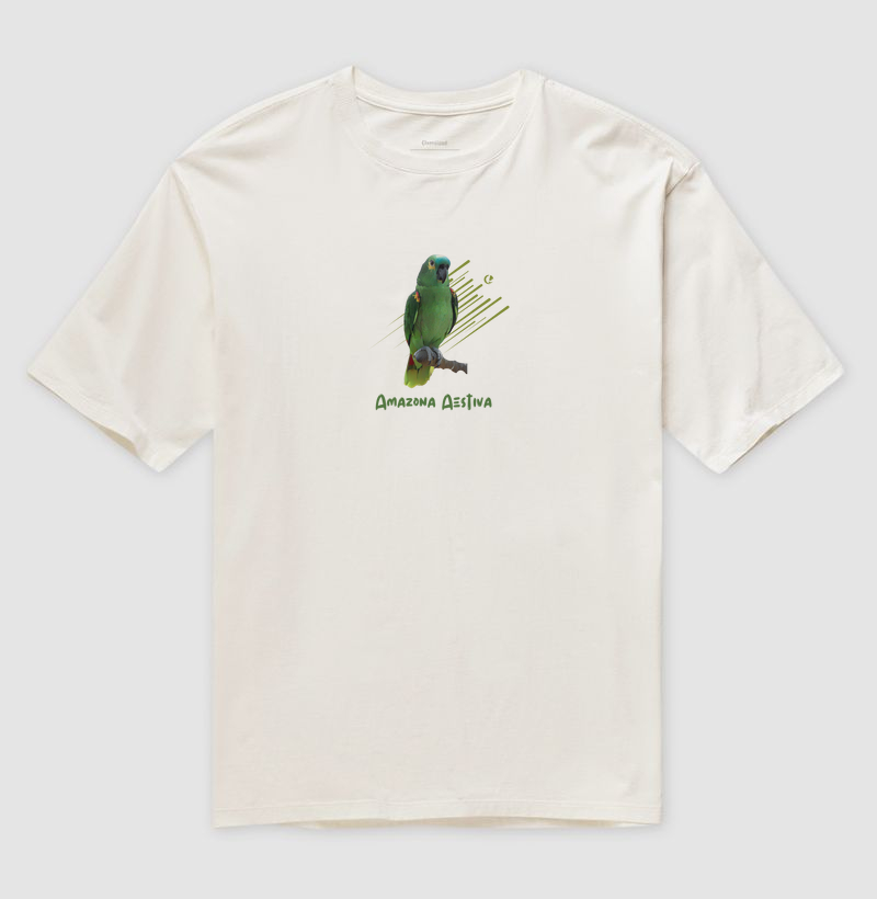 Camiseta Oversized - Amozona Aestiva