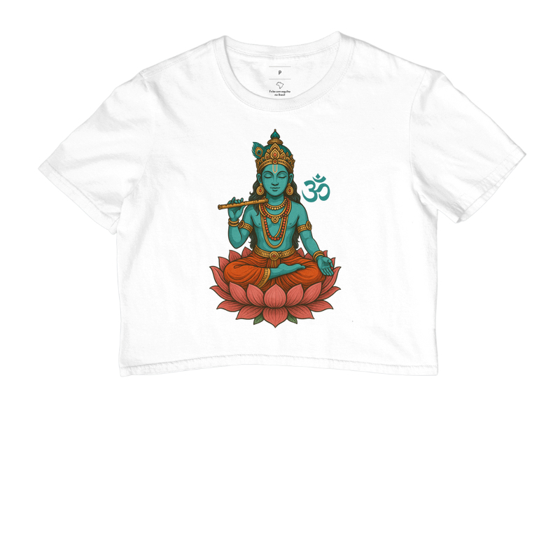 KRISHNA E A FLOR DE LOTUS 