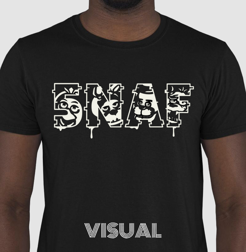 Camiseta 5NAF v2 - Visual
