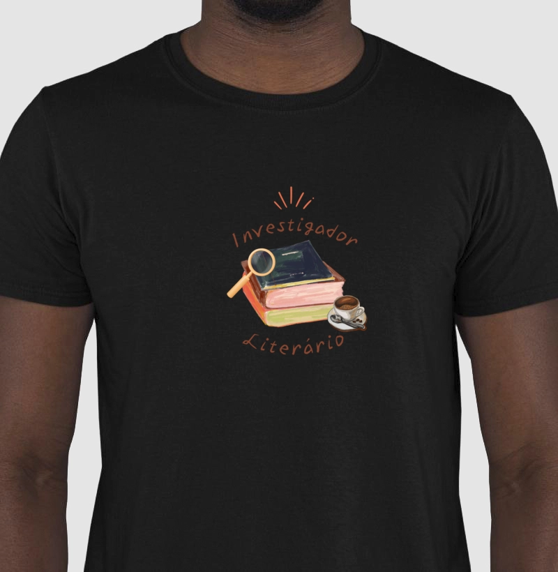 Camiseta Investigador Literário