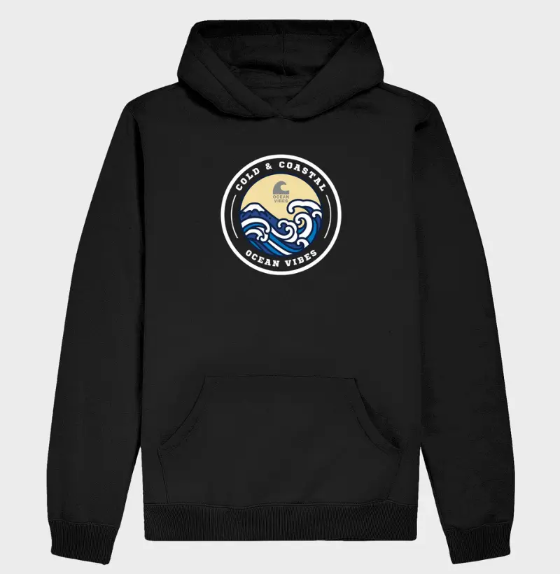 Moleton Hoodie Slim Cold & Coastal 