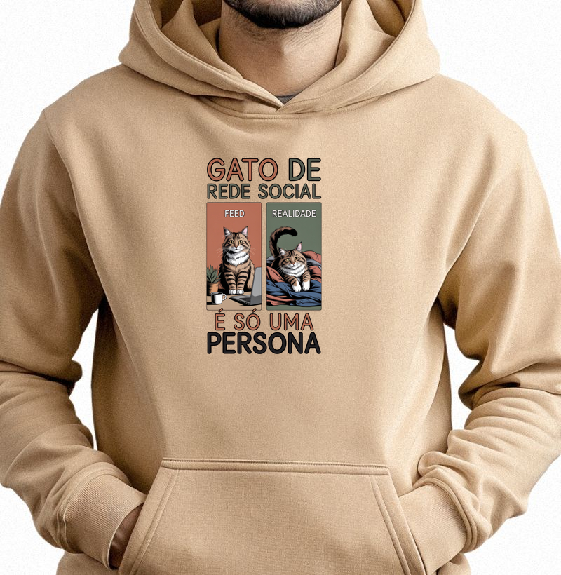 Gato de rede social é só uma persona