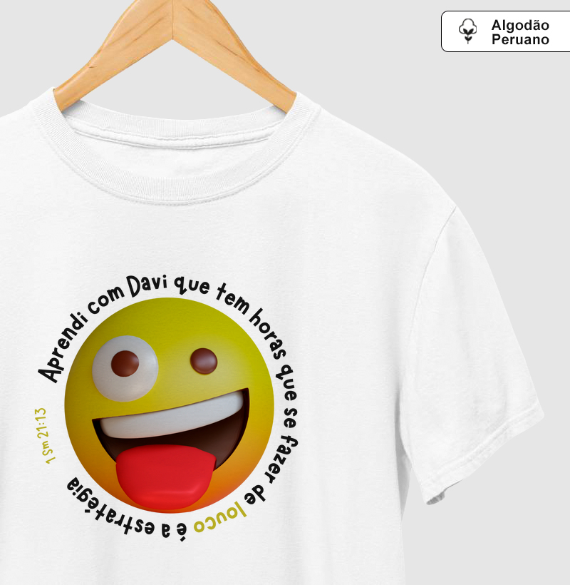 Aprendi com Davi que tem horas se fazer de louco é estratégia