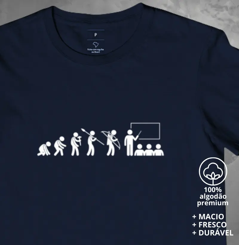 Camiseta Evolução