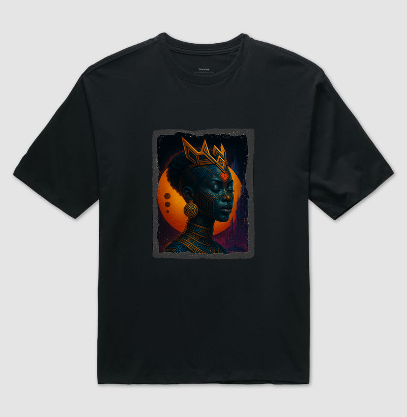 Camiseta Original Afrofuturismo Rainha