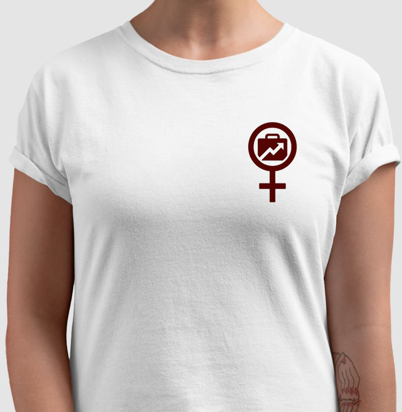 Camisa Empreender é Feminino Minimalista