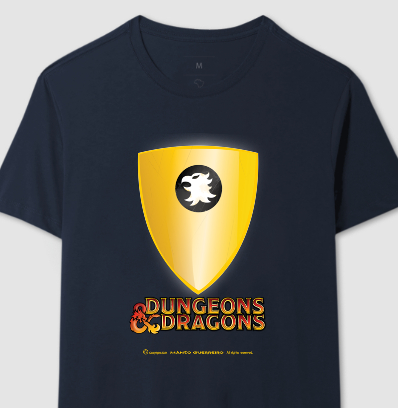 Camisa Dungeons Azul Masculina