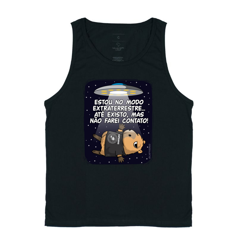 Camiseta Capivara Extraterrestre