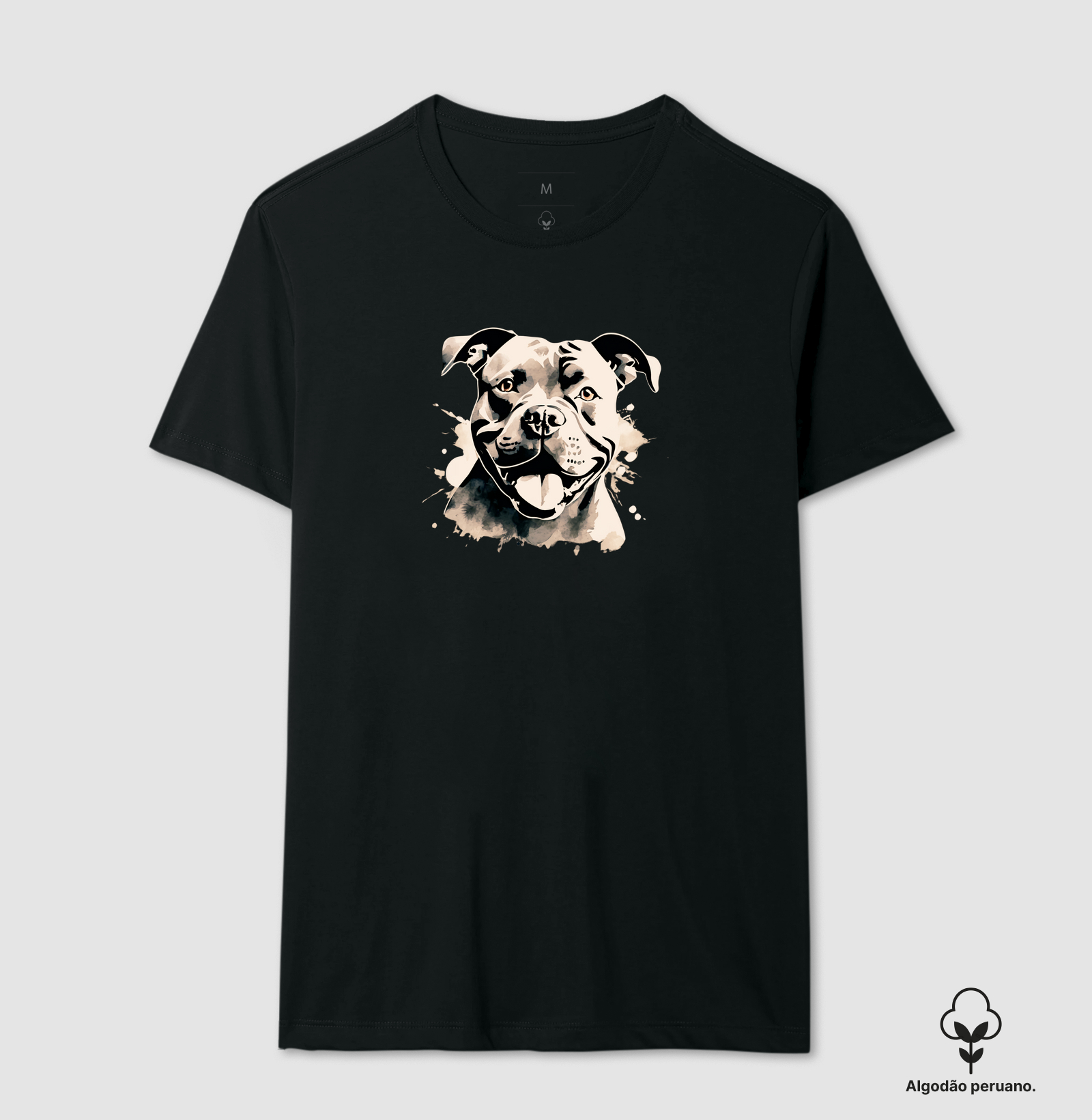 American Bully Aquarela