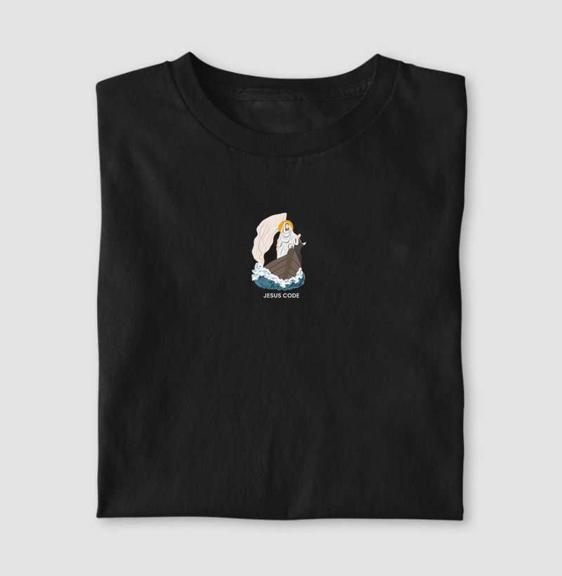 Camiseta Jesus na Tempestade