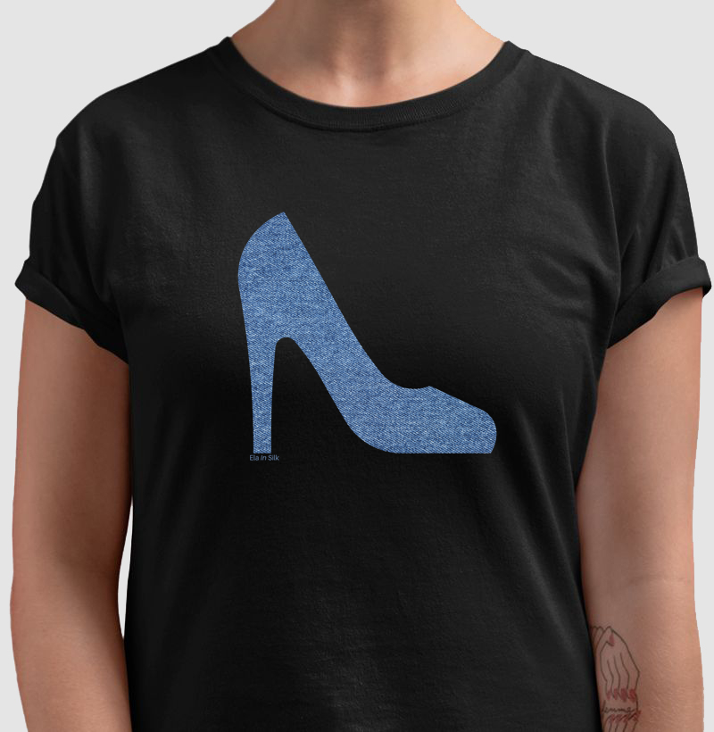 Scarpin jeans
