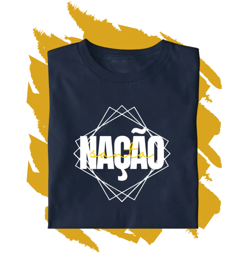 Camiseta Cristã - Nação Santa FEM