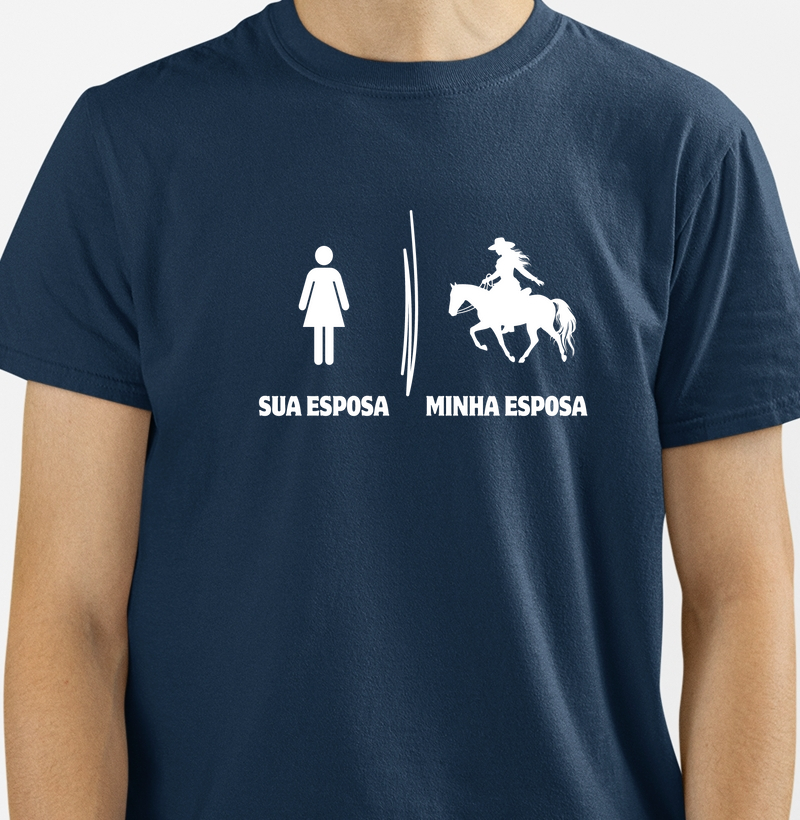 Sua esposa minha esposa - Algodão 30.1