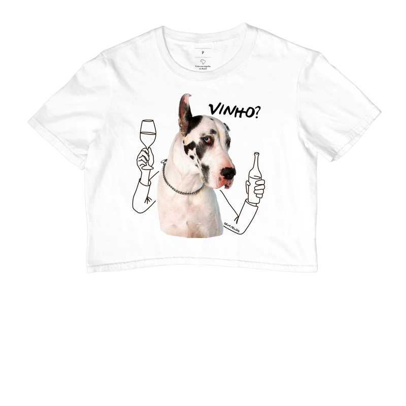 Vinho? (Dog Alemão Sommelier)