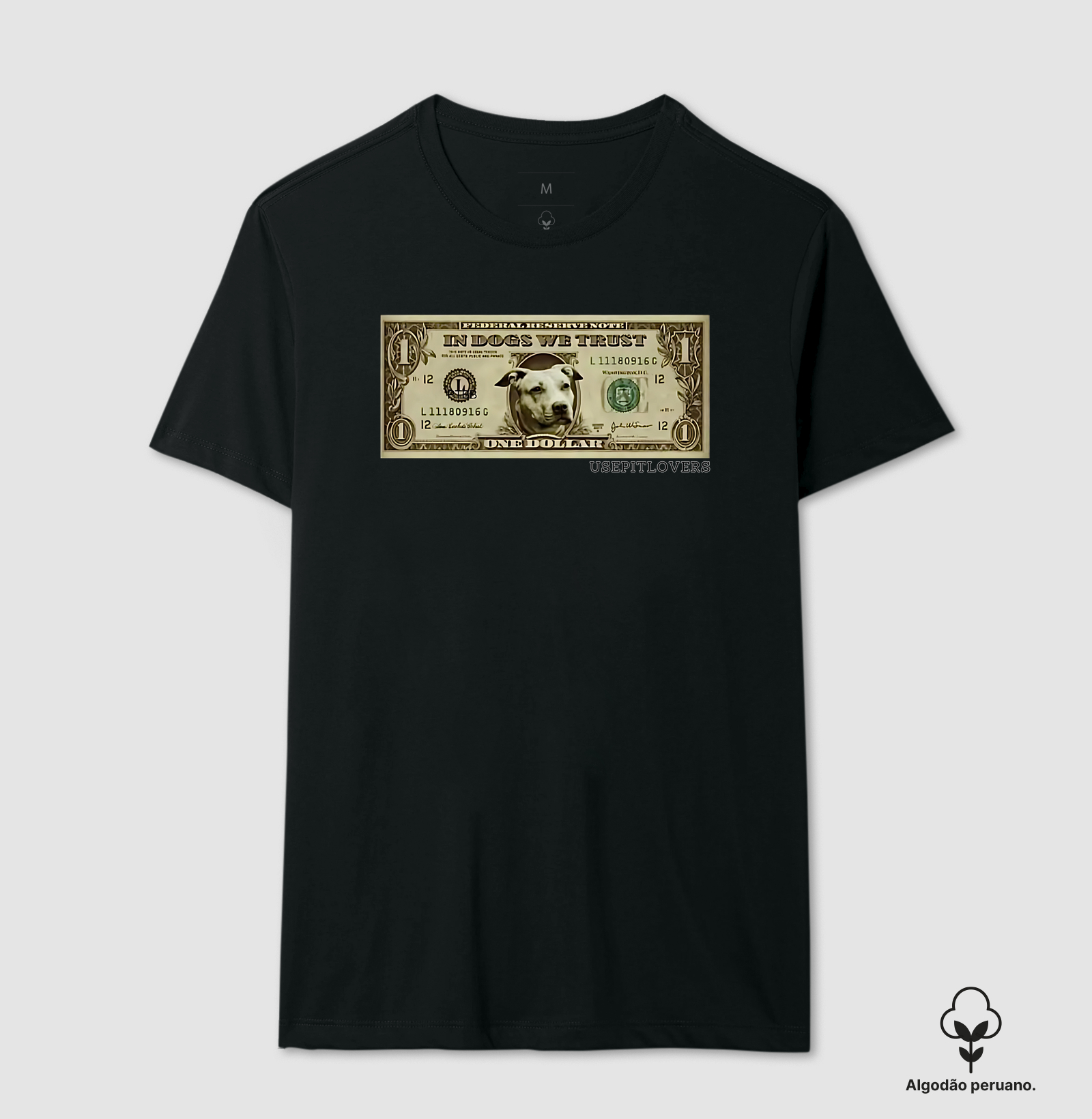DOLLAR PIT BULL IN DOG WE TRUST