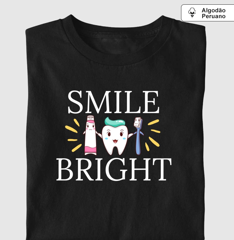 Camiseta 'Smile bright'