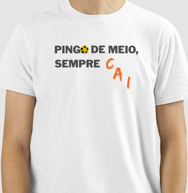 Camiseta Futevôlei Pingo de Meio