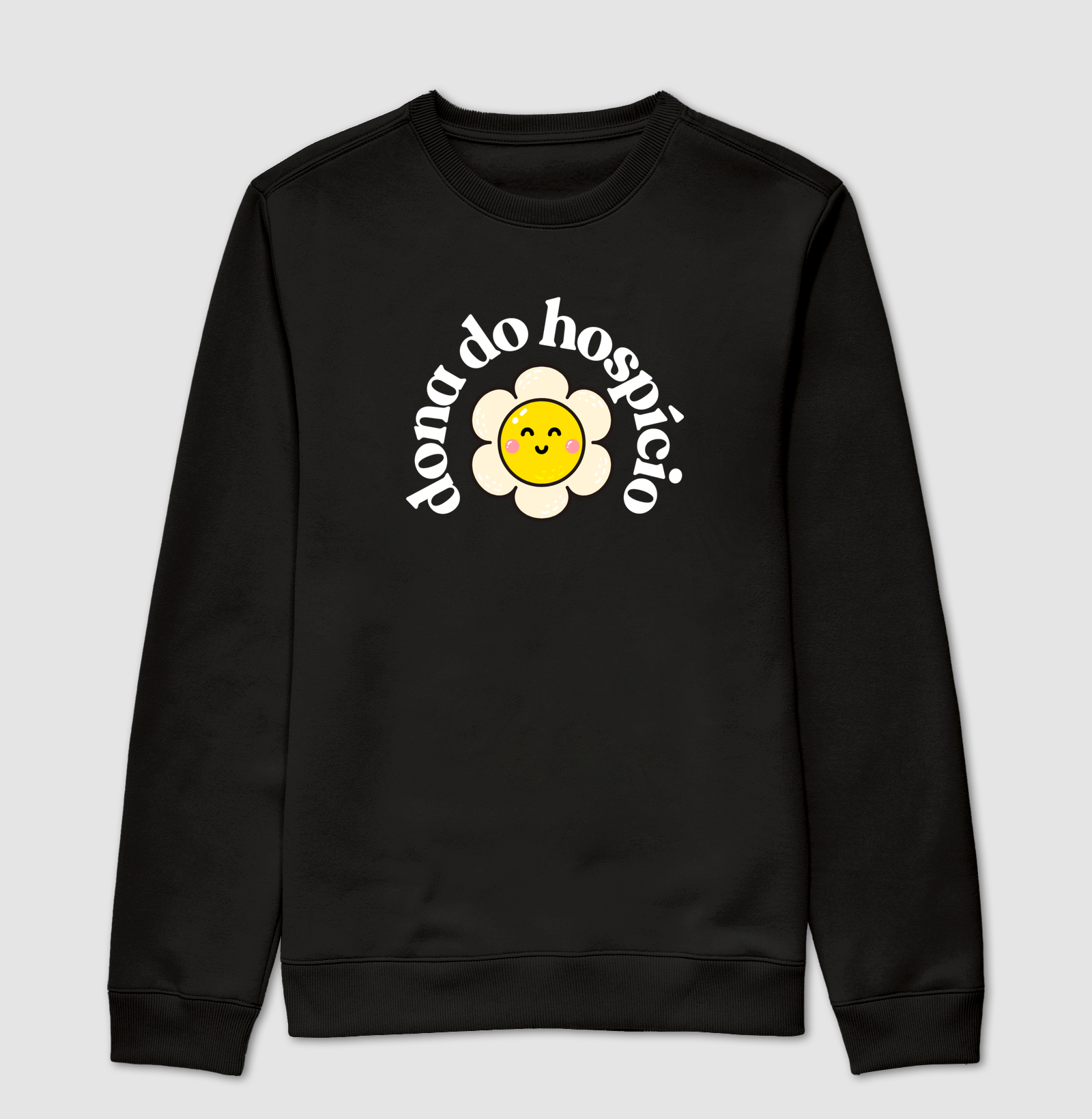 Dona do Hospício - Over - Letra Branca 