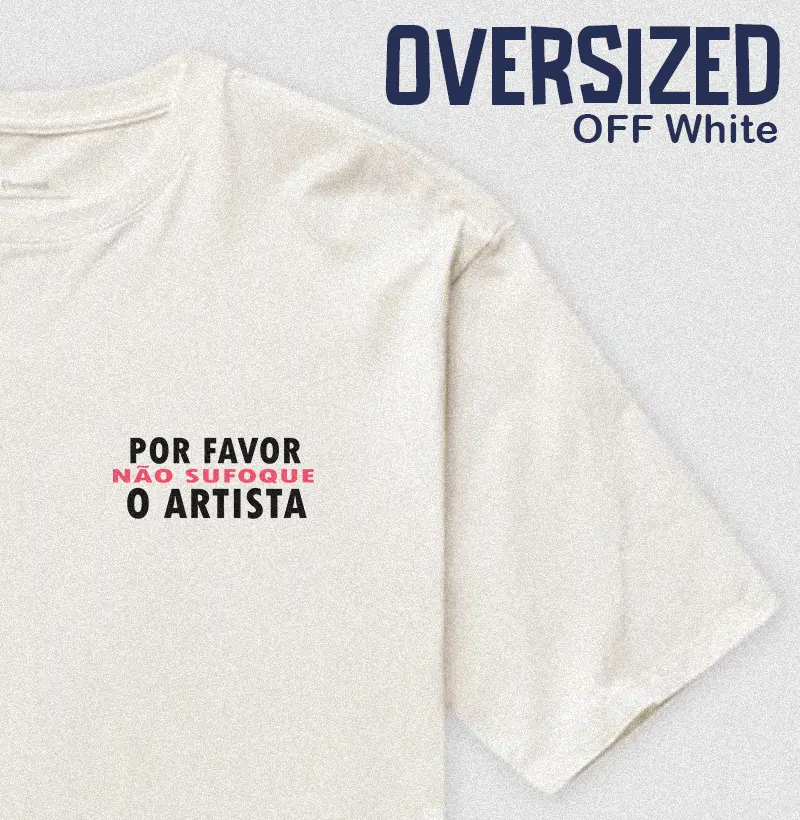 Por favor não sufoque o artista - Bolso