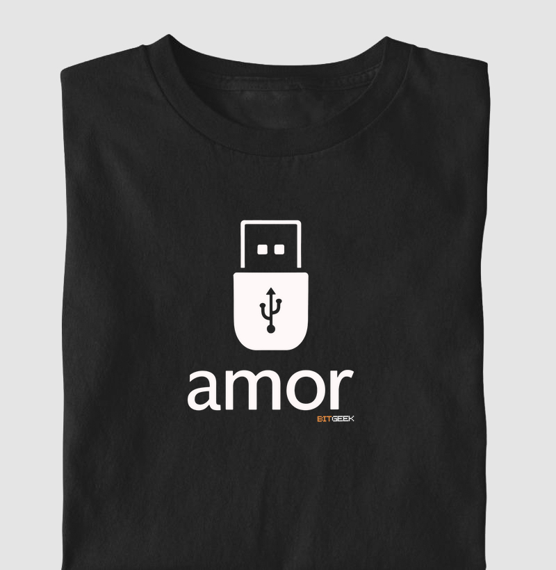 Camiseta Casal Amor Usb
